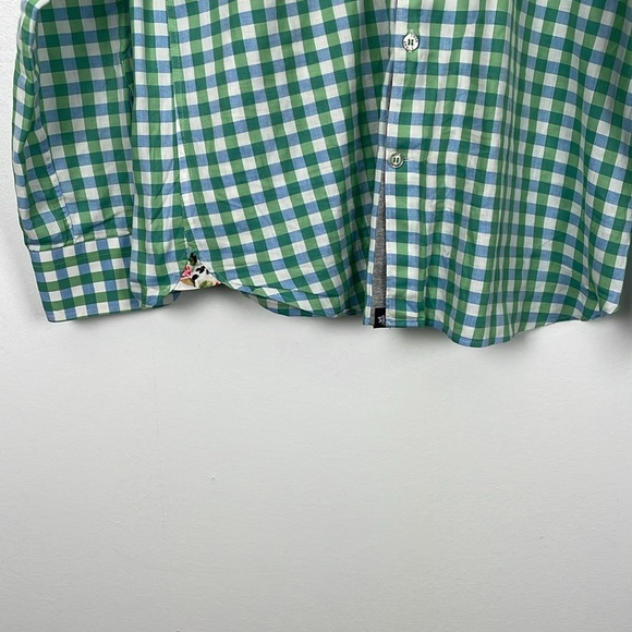 Stone Rose Plaid Long Sleeve Mens Shirt Button Down Size 3 Checkered Business - Picture 2 of 8